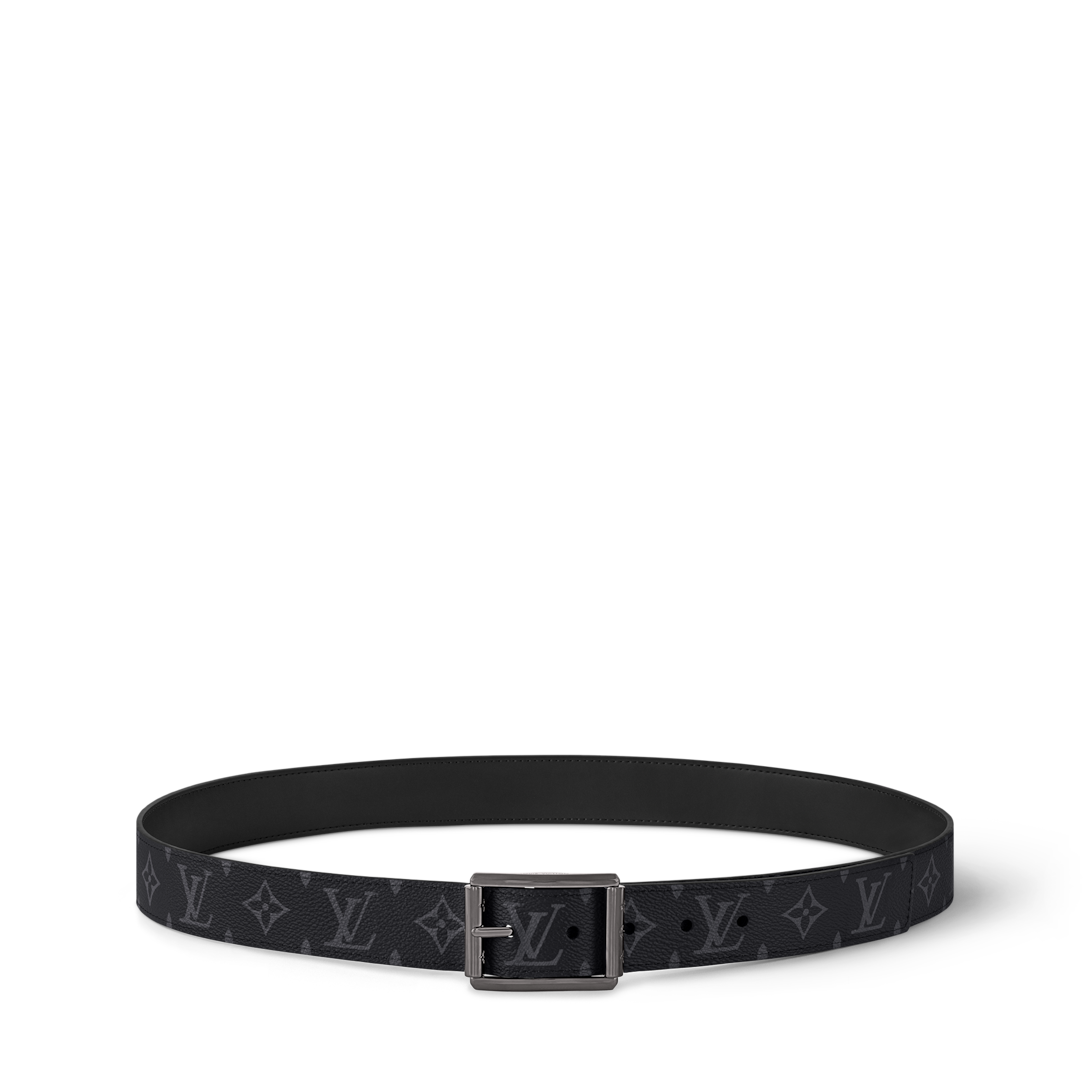 Uptown 35mm Reversible Belt Monogram Eclipse Canvas - Men